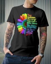 They whispered to her Classic T-Shirt lifestyle-mens-crewneck-front-6