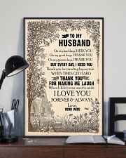 TO MY HUSBAND - LOVE HOUSE - I LOVE YOU 16x24 Poster lifestyle-poster-2