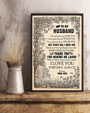 TO MY HUSBAND - LOVE HOUSE - I LOVE YOU 16x24 Poster lifestyle-poster-3