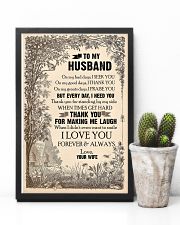 TO MY HUSBAND - LOVE HOUSE - I LOVE YOU 16x24 Poster lifestyle-poster-8