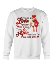 ANGEL IN HEAVEN - CARDINAL - BESIDE US EVERY DAY Crewneck Sweatshirt tile