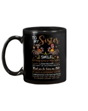 TO MY SISTER - GIRLS - THANK YOU Mug back