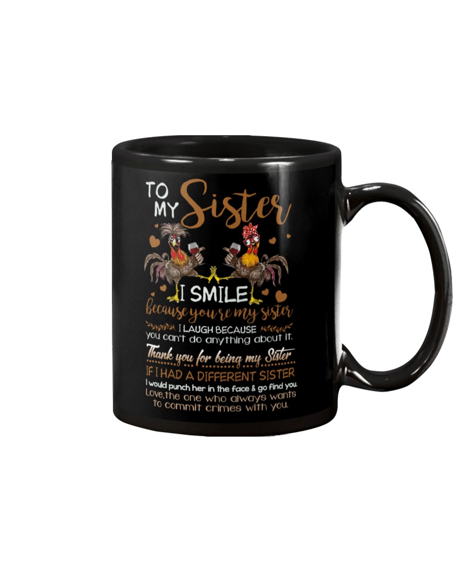 TO MY SISTER - GIRLS - THANK YOU Mug