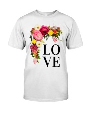 Love Flowers Classic T-Shirt thumbnail