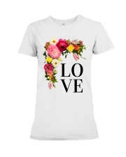 Love Flowers Premium Fit Ladies Tee thumbnail