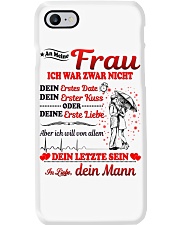AN MEINE FRAU - DEIN MANN Phone Case thumbnail