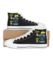 Nacab Men's High Top White Shoes inside-right-outside-right