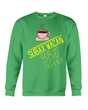 Somali clothes subax waca Crewneck Sweatshirt tile