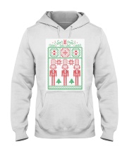 UGLY SWEATER CHRISTMAS PARTY - XMAS Ugly Sweater Hooded Sweatshirt thumbnail