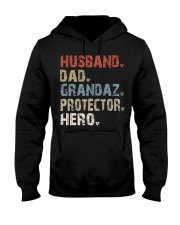 Husband - Dad - Grandaz - Protector - Hero Hooded Sweatshirt tile