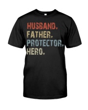 Husband - Father - Protector - Hero Premium Fit Mens Tee tile