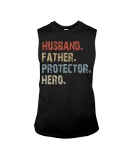 Husband - Father - Protector - Hero Sleeveless Tee tile