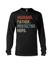 Husband - Father - Protector - Hero Long Sleeve Tee tile