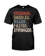 Husband-Daddles-Bigger-Faster-Stronger Premium Fit Mens Tee tile