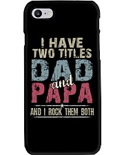 Dad and Papa - Perfect gift Phone Case tile