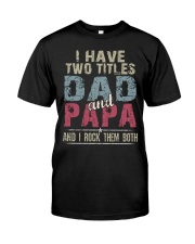 Dad and Papa - Perfect gift Premium Fit Mens Tee tile