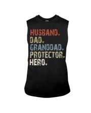 husband-dad-granddad-protector-hero Sleeveless Tee tile