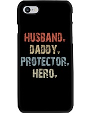 Husband - Daddy - Protector - Hero Center Phone Case tile