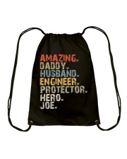 Amazing-Daddy-Husband-Engineer-Protector-Hero-Joe Drawstring Bag tile