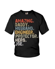 Amazing-Daddy-Husband-Engineer-Protector-Hero-Joe Youth T-Shirt tile
