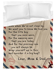 To our Son - Love Mom and Dad - v1 Duvet Cover - Twin XL thumbnail