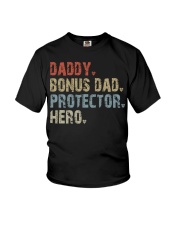 Daddy - Bonus Dad - Protector - Hero Youth T-Shirt tile