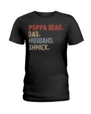 Poppa Bear-Dad-Husband-Shmick Ladies T-Shirt tile