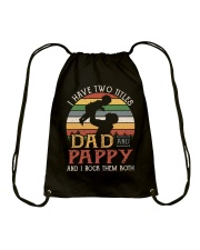 Dad And Pappy Drawstring Bag tile