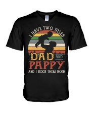 Dad And Pappy V-Neck T-Shirt tile