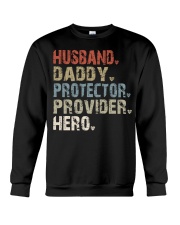 husband-daddy-protector-provider-hero Crewneck Sweatshirt tile