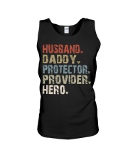 husband-daddy-protector-provider-hero Unisex Tank tile