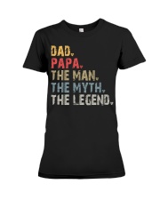 Dad - Papa Premium Fit Ladies Tee tile