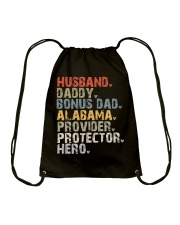 Husband-Daddy-Bonus Dad-Alabama-Provider Drawstring Bag tile
