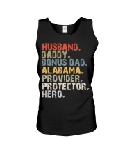 Husband-Daddy-Bonus Dad-Alabama-Provider Unisex Tank tile