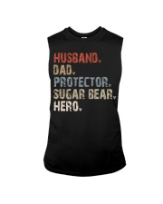 Husband-Dad-Protector-Sugar Bear-Hero Sleeveless Tee tile
