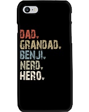 dad-grandad-benji-nerd-hero Phone Case tile