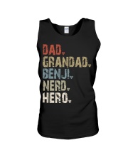 dad-grandad-benji-nerd-hero Unisex Tank tile