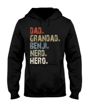 dad-grandad-benji-nerd-hero Hooded Sweatshirt tile