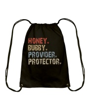 Honey-Bubby-Provider-Protector Drawstring Bag tile