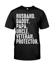 Husband-Daddy-Papa-Uncle-Veteran-Protector Premium Fit Mens Tee tile