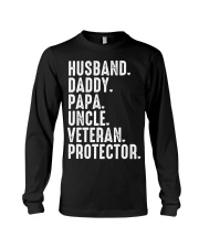 Husband-Daddy-Papa-Uncle-Veteran-Protector Long Sleeve Tee tile