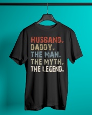 Husband-Daddy-The man-The myth-The legend Classic T-Shirt lifestyle-mens-crewneck-front-3