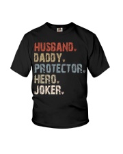 Husband-Daddy-Protector-Hero-Joker Youth T-Shirt tile