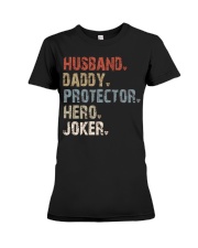 Husband-Daddy-Protector-Hero-Joker Premium Fit Ladies Tee tile