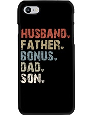 Husband - Father - Bonus - Dad - Son Phone Case tile