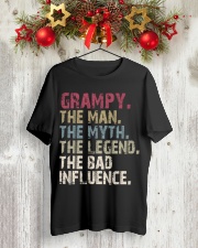 Grampy - The Legend - vMA22 Classic T-Shirt lifestyle-holiday-crewneck-front-2