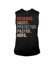 Husband-Daddy-Protector-Pastor-Hero Sleeveless Tee tile
