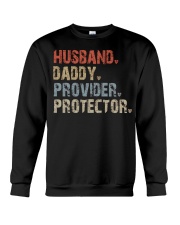 Husband-Daddy-Provider-Protector Crewneck Sweatshirt tile