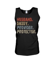 Husband-Daddy-Provider-Protector Unisex Tank tile