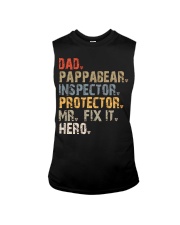 Dad-Pappabear-Inspector-Protector-Mr Fix It-Hero Sleeveless Tee tile